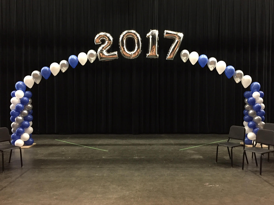 Balloon Arch From Life O' The Party At Regional HS! - Life O' The Party