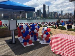 Macy's 4th of July Patriotic Organic Balloon Columns